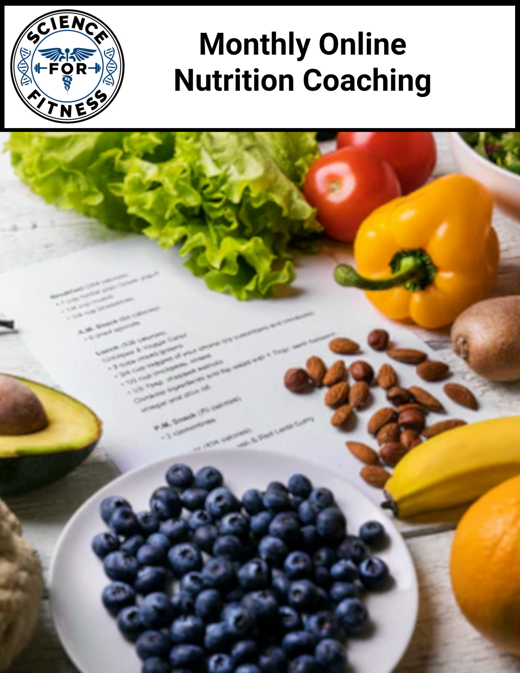 Monthly Online Nutrition Coaching